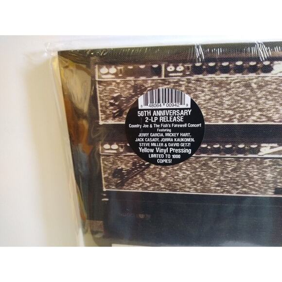 Country Joe & The Fish and Friends Live Fillmore West 1969 Vinyl Double Record - Picture 2 of 4